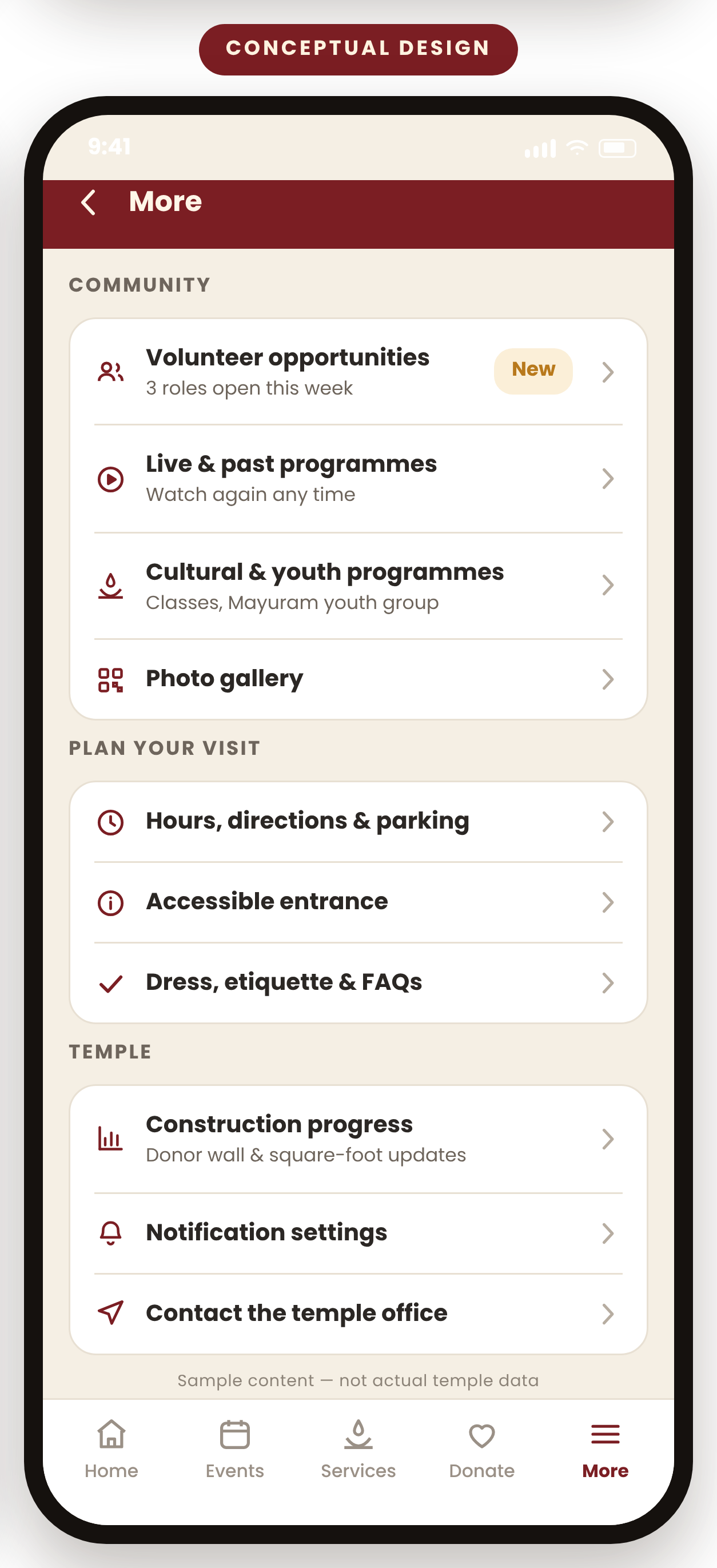 Community hub